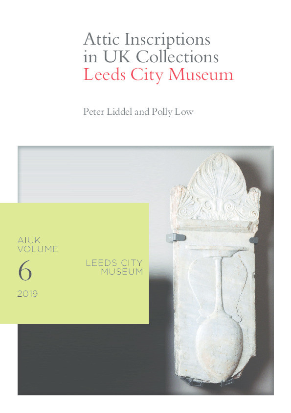 Attic Inscriptions in UK Collections 6: Leeds City Museum Thumbnail