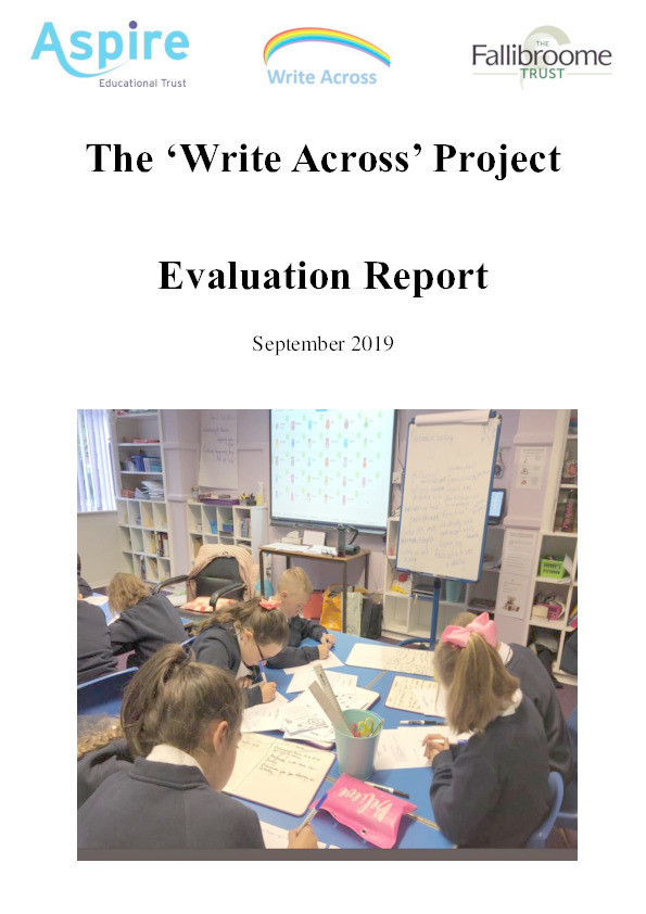 The ‘Write Across’ Project: Evaluation Report Thumbnail
