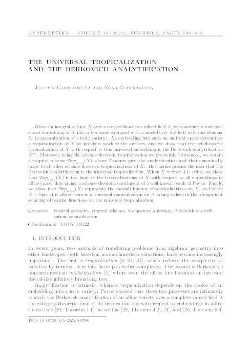 The universal tropicalization and the Berkovich analytification Thumbnail