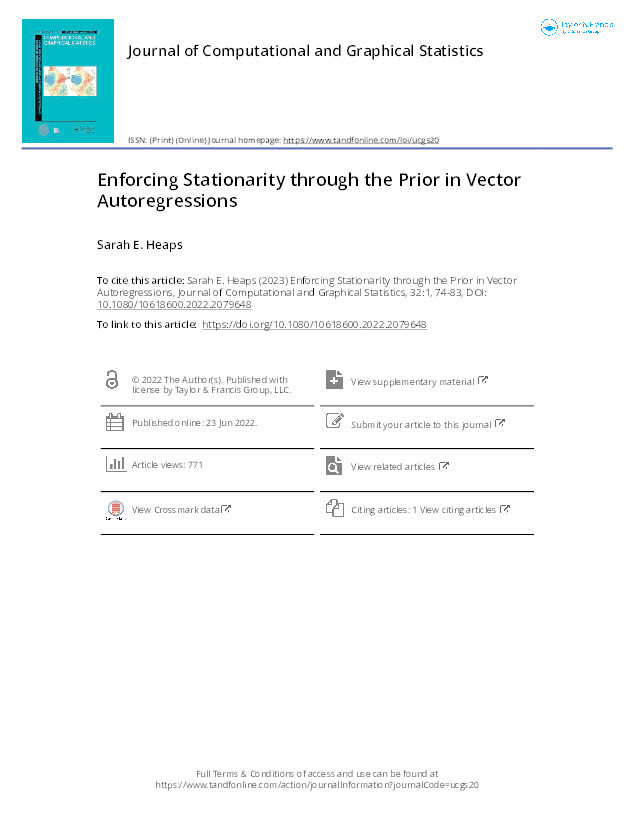 Enforcing Stationarity through the Prior in Vector Autoregressions Thumbnail