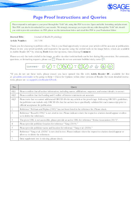 The meaning of loneliness to stroke survivors: A qualitative study in Northeast England Thumbnail