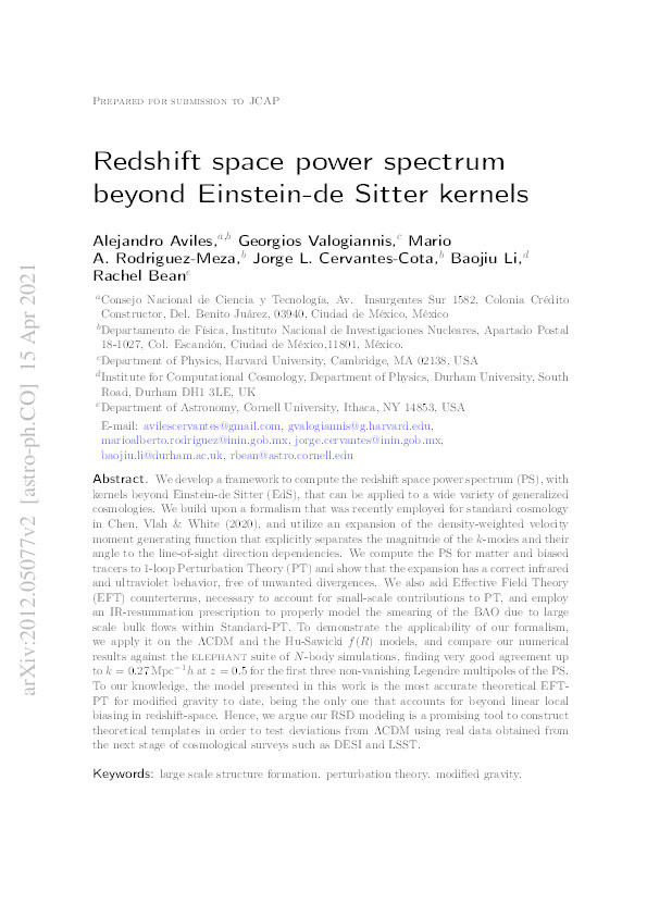 Redshift space power spectrum beyond Einstein-de Sitter kernels Thumbnail