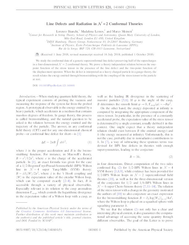 Line Defects and Radiation in N=2 Conformal Theories Thumbnail