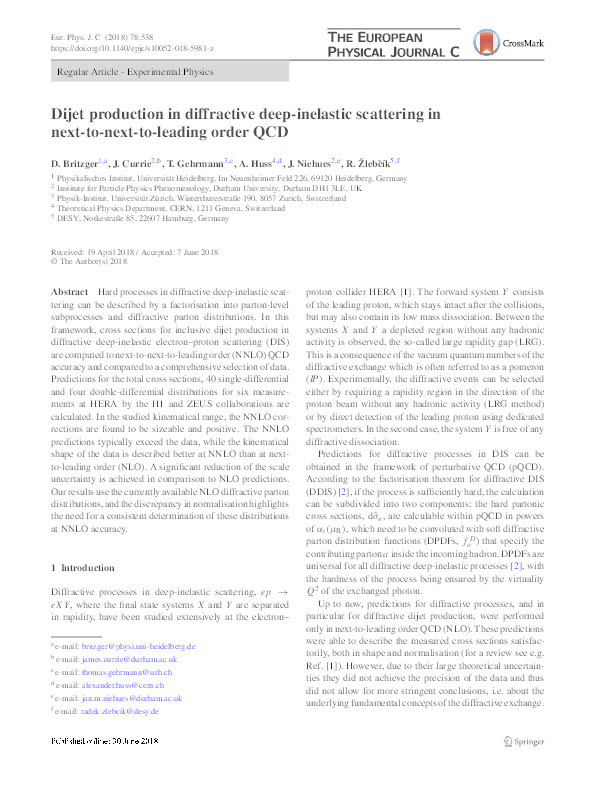 Dijet production in diffractive deep-inelastic scattering in next-to-next-to-leading order QCD Thumbnail