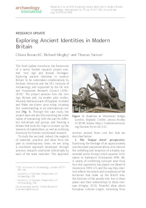 Exploring Ancient Identities in Modern Britain Thumbnail