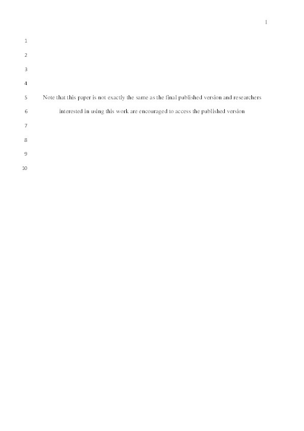 Cognitive mediation of putting: Use of a think-aloud measure and implications for studies of golf-putting in the laboratory Thumbnail