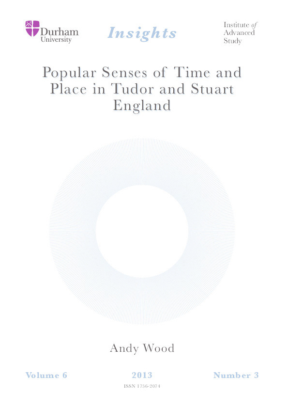 Popular senses of time and place in Tudor and Stuart England Thumbnail
