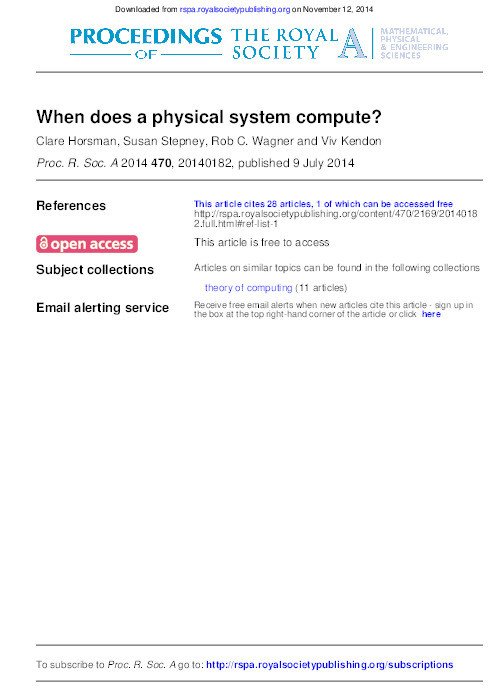 When does a physical system compute? Thumbnail