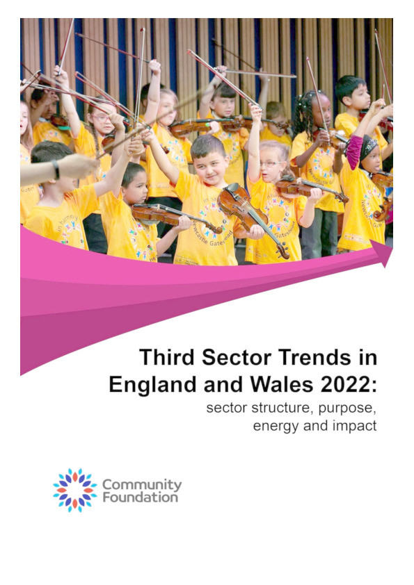 Third Sector Trends in England and Wales: structure, purpose, energy and impact Thumbnail