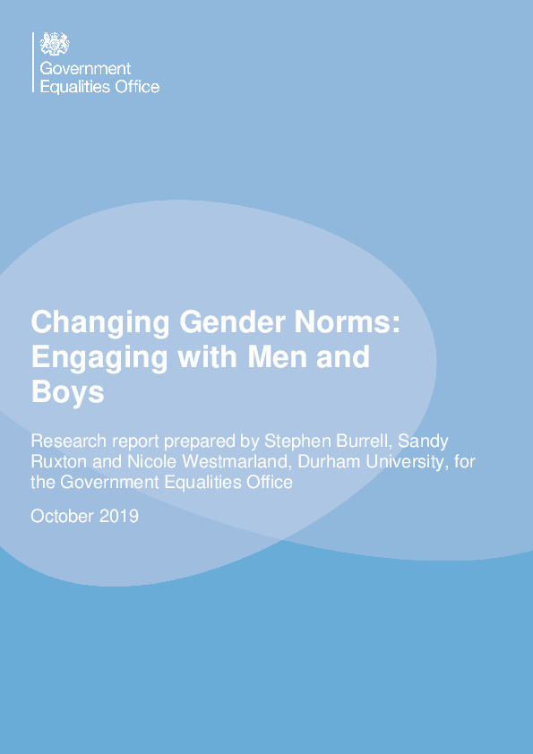 Changing Gender Norms: Engaging with Men and Boys Thumbnail