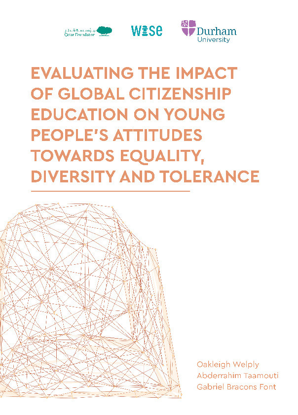 Evaluating The Impact Of Global Citizenship Education On Young People’s Attitudes Towards Equality, Diversity And Tolerance Thumbnail