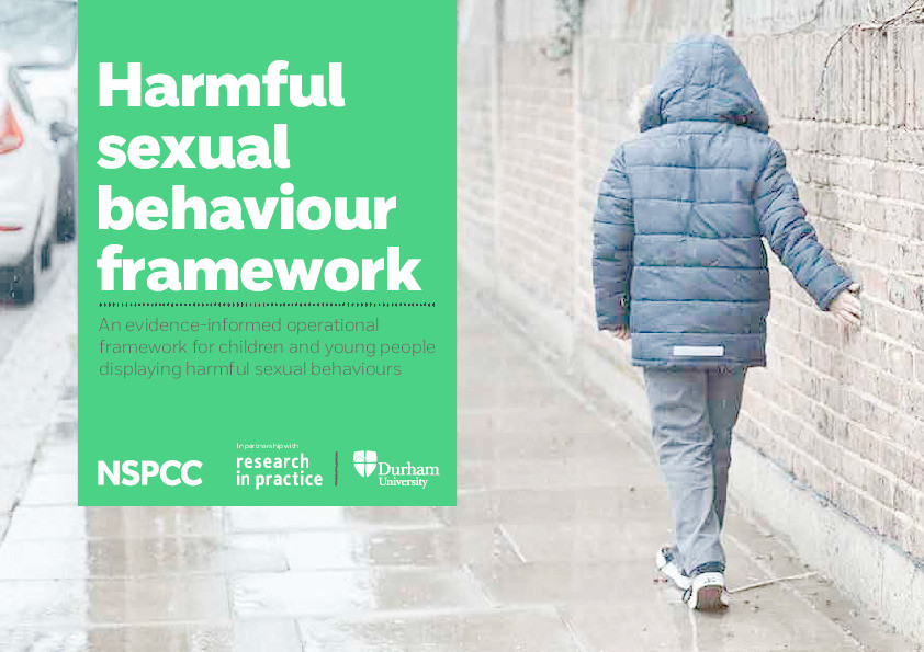 Harmful sexual behaviour framework: An evidence-informed operational framework for children and young people displaying harmful sexual behaviours Thumbnail