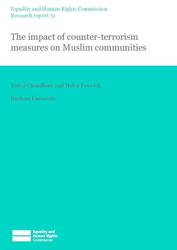 The Impact of Counter-Terrorism Measures on Muslim Communities Thumbnail