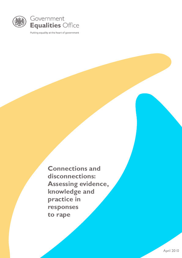 Connections and disconnections: Assessing evidence, knowledge and practice in responses to rape Thumbnail