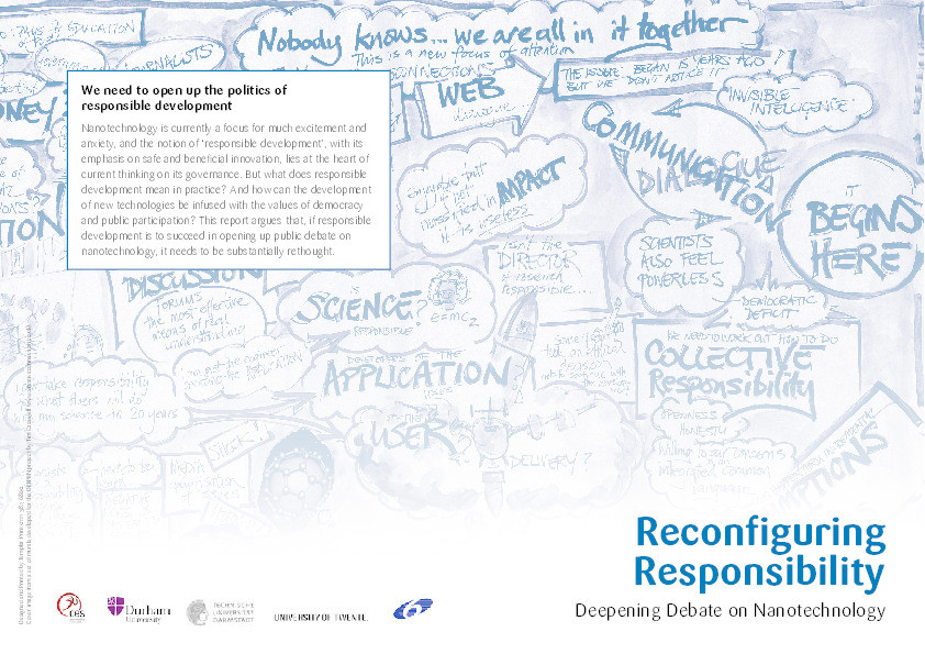 Reconfiguring Responsibility: Deepening Debate on Nanotechnology. A Research Report from the DEEPEN Project Thumbnail