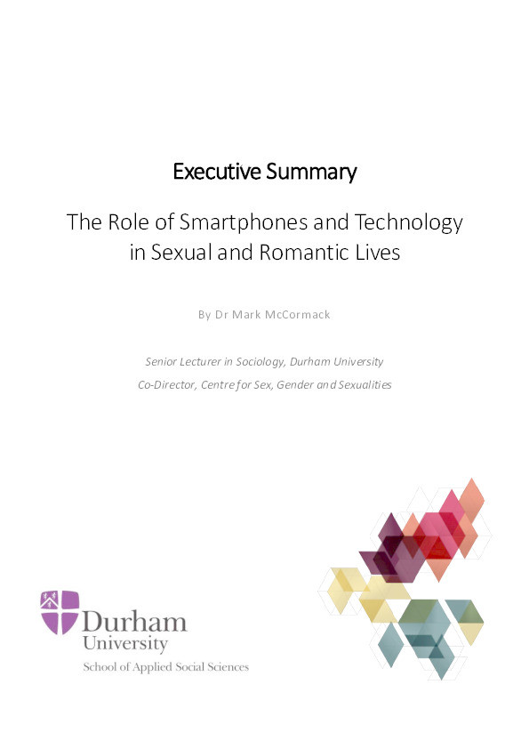 The Role of Smartphones and Technology in Sexual and Romantic Lives Thumbnail