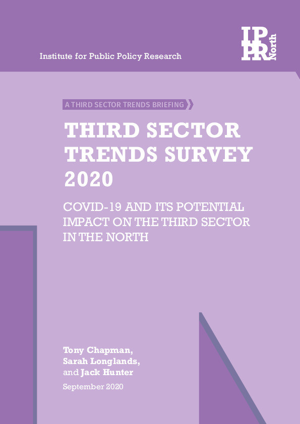 Third Sector Trends Survey: Covid-19 and its potential impact on the third sector in the North Thumbnail