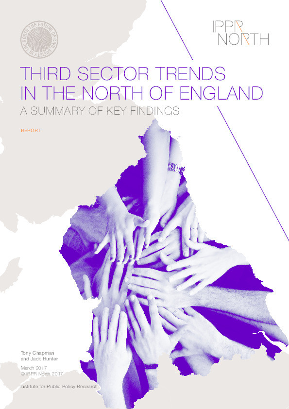 Third Sector Trends in the North of England Thumbnail