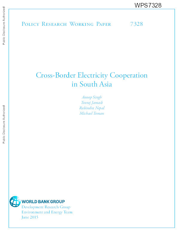 Cross-Border Electricity Cooperation in South Asia Thumbnail