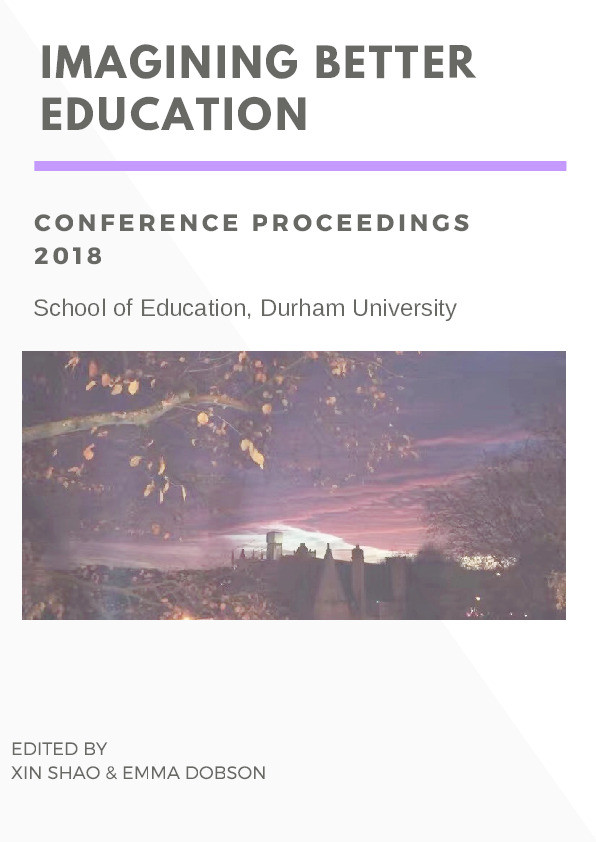 Imagining Better Education: Conference Proceedings 2018 Thumbnail