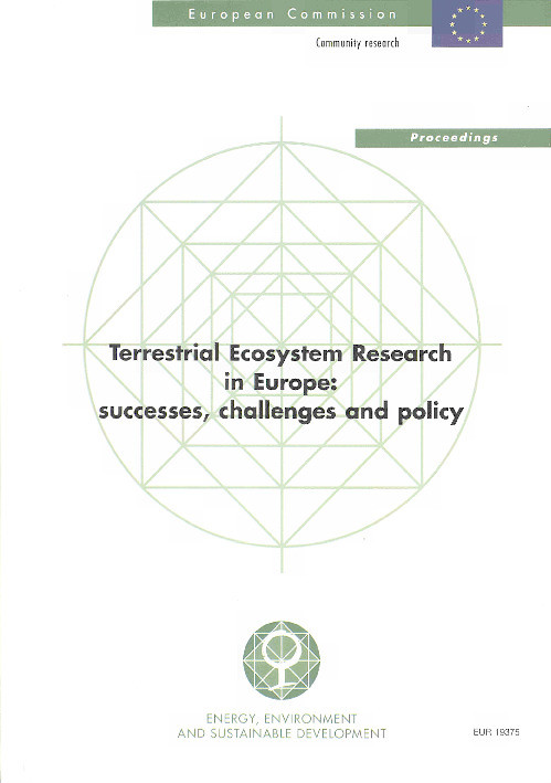 TERICA Working group 1: Ecosystem functioning and management under multiple stresses and extreme events Thumbnail