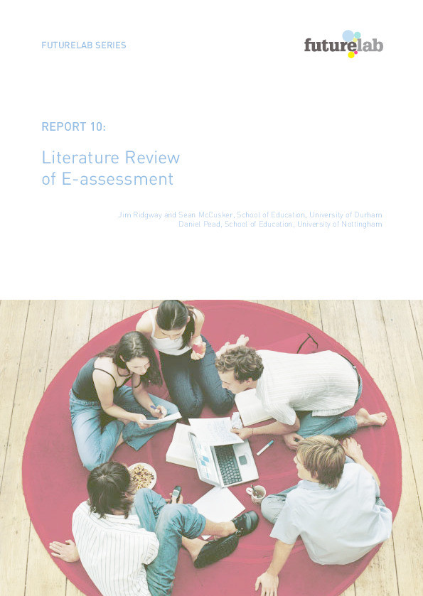 Literature Review of E-assessment Thumbnail