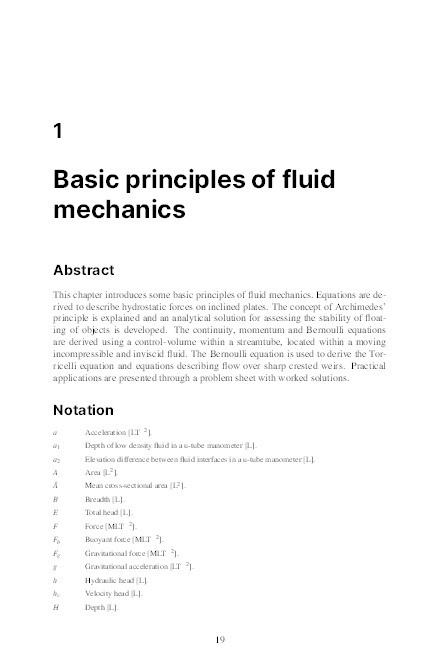 Hydraulics, Hydrology and Environmental Engineering Thumbnail