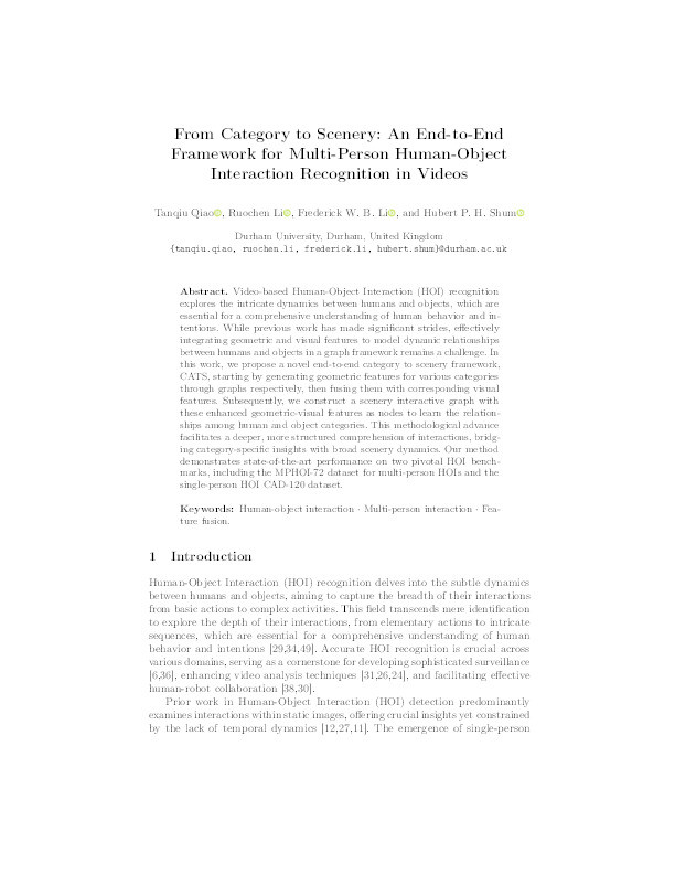 From Category to Scenery: An End-to-End Framework for Multi-Person Human-Object Interaction Recognition in Videos Thumbnail